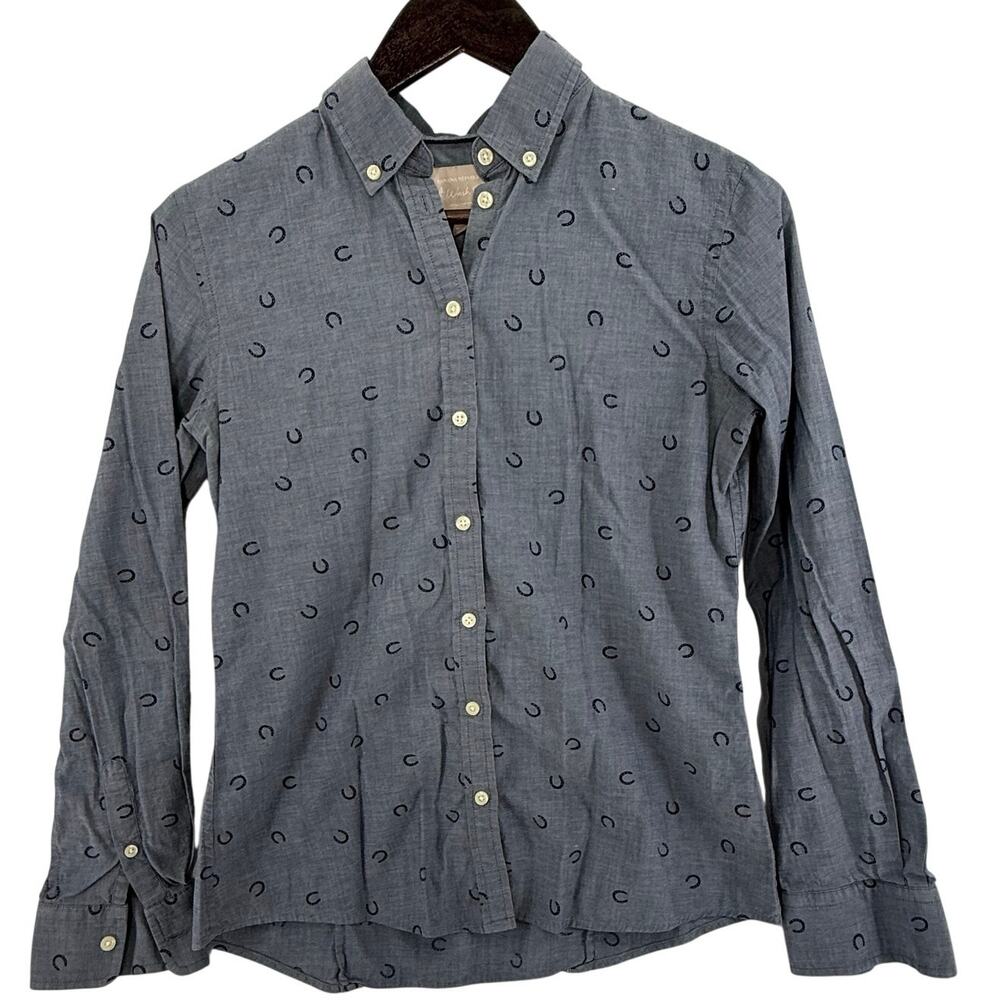 Banana Republic Horseshoe Button Shirt S